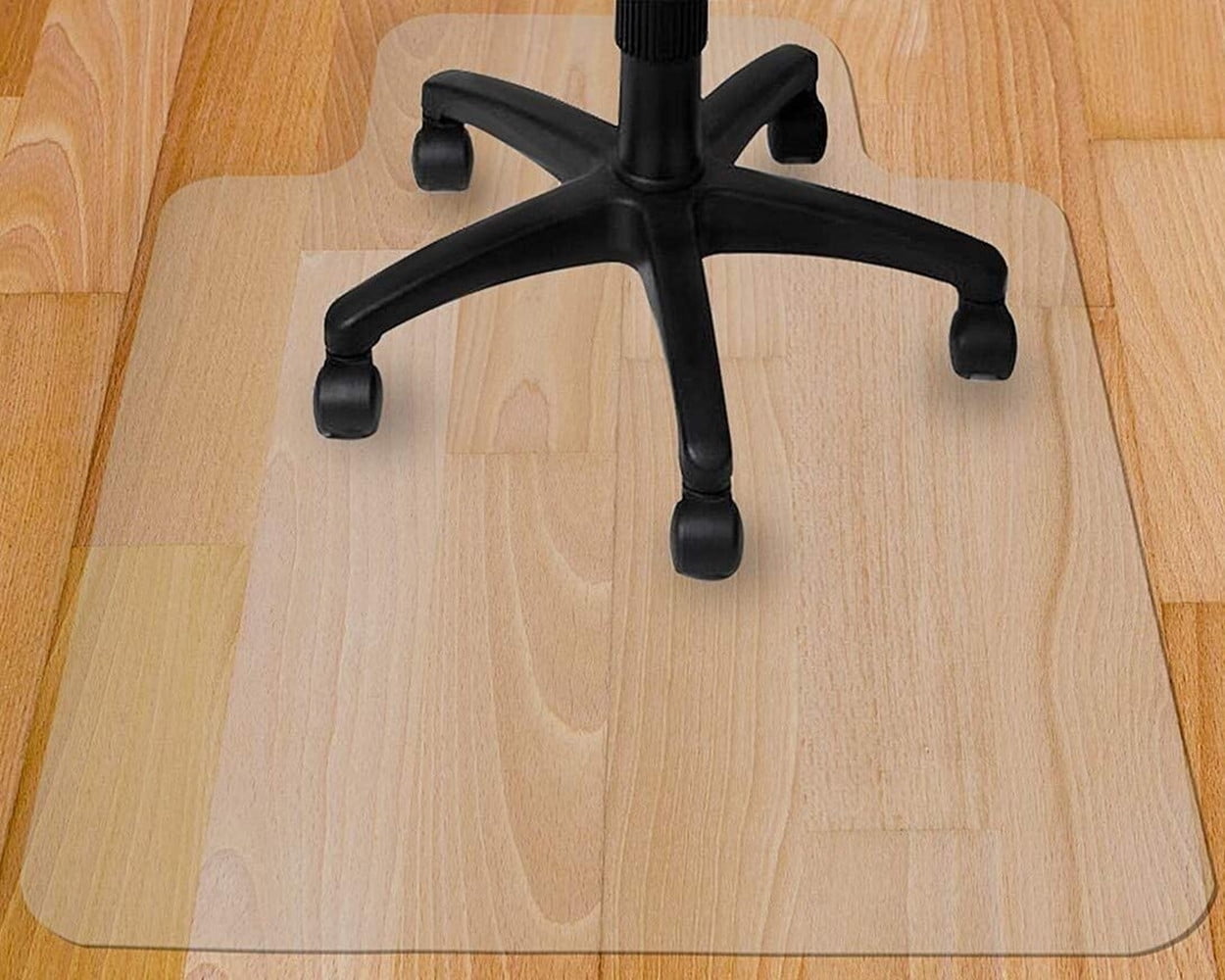 Details about   2.2mm PVC Matte Desk Office Chair Floor Mat Protector Hard Wood Floors 48" x 36" 
