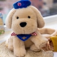 thumbnail image 3 of Jiibva Plush Golden Retriever Dog Backpack, Brown Stuffed Animal Bag, Cute Soft Plush Dog Bookbag Travel Daypack Shoulder Bag, 3 of 7