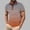 Orange, variant on ECHFIPROM Short Sleeve Polo Shirts for Men Big and Tall Shirts Wrinkle Resistant Army Green Middle-aged Mens Tops Classic Fit