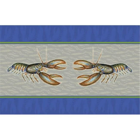 Betsy Drake DM081G 30'' x 50'' Lobster Doormat