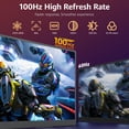 thumbnail image 2 of Monitor portátil VisionOWL 18,5 pulgadas 100 Hz FHD 1080P USB-C HDMI, 2 of 7
