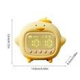 thumbnail image 5 of Duck Alarm Clock for Kids Ok to Wake Clock Lovely Alarm Clock with Night Light Digital Clock Bedsides Alarm Clocks Gift, 5 of 21