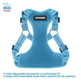 thumbnail image 2 of Best Pet Supplies Voyager Adjustable Dog Harness Leash Set with Reflective Stripes for Walking Heavy-Duty Full Body No Pull Vest with Leash D-Ring, Breathable All-Weather - Harness (Baby Blue), M, 2 of 5