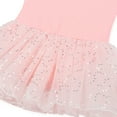 thumbnail image 5 of WIBACKER 3-10Y Girls Ruffle Sleeve Ballet Dance Dress Bowknot Back Tutu Skirted Leotards Ballerina Outfits for Kids, 5 of 15