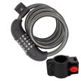 thumbnail image 4 of GOOHOCHY High Security 5 Combination Steel Wire Bike Lock for AntiTheft Use 4.92 Feet, 4 of 8