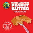 RITZ Peanut Butter Sandwich Crackers, 8 1.38 oz Packs