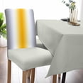 thumbnail image 5 of Dining Chair Covers Set of 4,Modern Minimalist Line Art Universal Stretch Kitchen Seat Covers Parsons Chair Protector Slipcover for Home Restaurant Party Decor,Abstract Grey White Gradient, 5 of 6