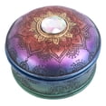thumbnail image 4 of Chakra Rainbow Buddhist Mandala Wheel And Glass Cabochon Decorative Jewelry Box, 4 of 6