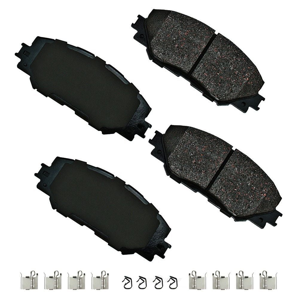 Disc Brake Pad Set Fits select: 2006-2018 TOYOTA RAV4, 2009-2019 TOYOTA COROLLA