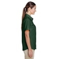 thumbnail image 3 of Harriton Paradise Short-Sleeve Performance Shirt (M610SW) Palm Green, XS, 3 of 3