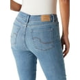 thumbnail image 6 of Levi Strauss Signature Women's Mid Rise Skinny Jeans, Tummy-Smoothing Pannel, Inseams: 27", 29", 31", Sizes 2-20, 6 of 7