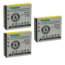 Kastar NP-50 Battery 3-Pack Replacement for Fujifilm FinePix XP200, FinePix XF1, FinePix F1000EXR, FinePix F50FD, FinePix F60FD, FinePix F70EXR, FinePix F75EXR, FinePix F80EXR, FinePix F85EXR Camera