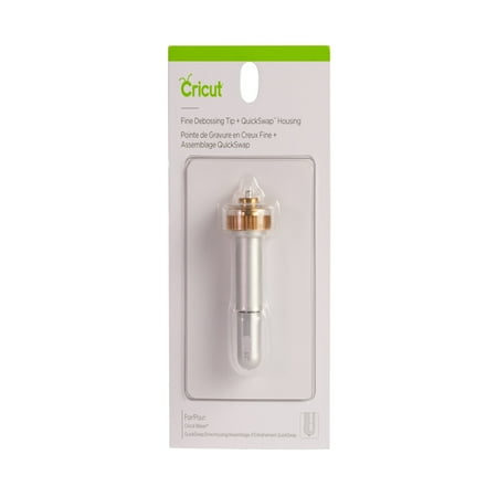 UPC: 0093573840999 | Cricut® Fine Debossing Tip + QuickSwap™ Housing