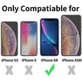 thumbnail image 3 of Funda de teléfono compatible con iPhone XR, funda linda transparente con purpurina para niñas y mujeres, 3 of 8