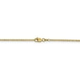 thumbnail image 3 of 14K Yellow Gold 1.5mm Anchor Link Chain Anklet 9 Inch, 3 of 4