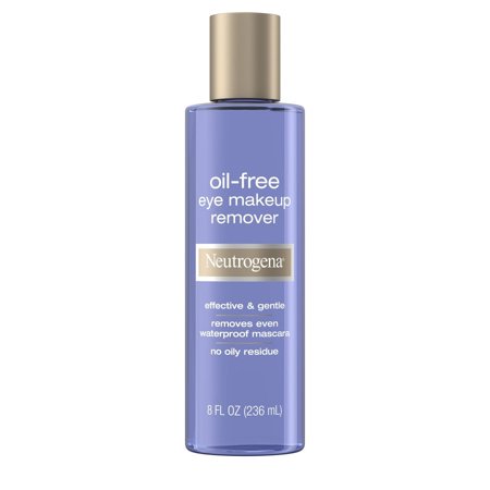 2X - Neutrogena Gentle Oil-Free Eye Makeup Remover Cleanser for Sensitive Eyes - Scented - 8.0 fl oz.
