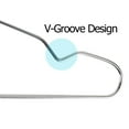 thumbnail image 4 of ZOENHOU 50 Pack 16.5 Inch Stainless Steel Wire Hangers,  Metal Coat Hangers,  Heavy Duty Clothes Hangers for Dry/Wet Clothes, 4 of 6