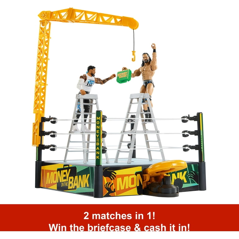 スポーツ WWE money in the bank Amazon.com: Mattel WWE Money in The Bank Cash-in Ring