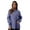 Ceil Blue, variant on Women's Solid Scrub Jacket - Comfortable and Professional Uniform Coat (Black, X-Small)