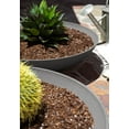 thumbnail image 6 of Veradek Mason Series Lane Bowl 24" Plastic-Stone Planter 2-Pack Gray, 6 of 11