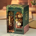 thumbnail image 1 of Tradeopia Puzzle en bois 3D – Kit DIY Librairie du Hibou Bibliothèque Miniature, 1 of 7