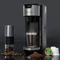 Mixpresso Single Serve 2 in 1 Coffee Brewer KCup Pods Compatible