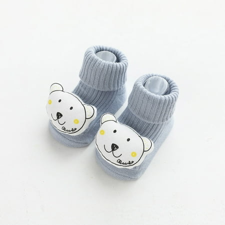 

Cathalem 12 Month Old Shoes Spring And Autumn 3D Cartoon Toy Baby Socks Glue Dispensing Non Slip Loose Baby Sock Booties G 1 Year