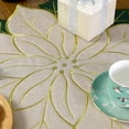 thumbnail image 5 of Manteles Individuales Bordados NavideñOs, Manteles Individuales con Apliques de Flor de Pascua, Manteles Individuales con Flores NavideñAs para DecoracióN de Mesa B, 5 of 5