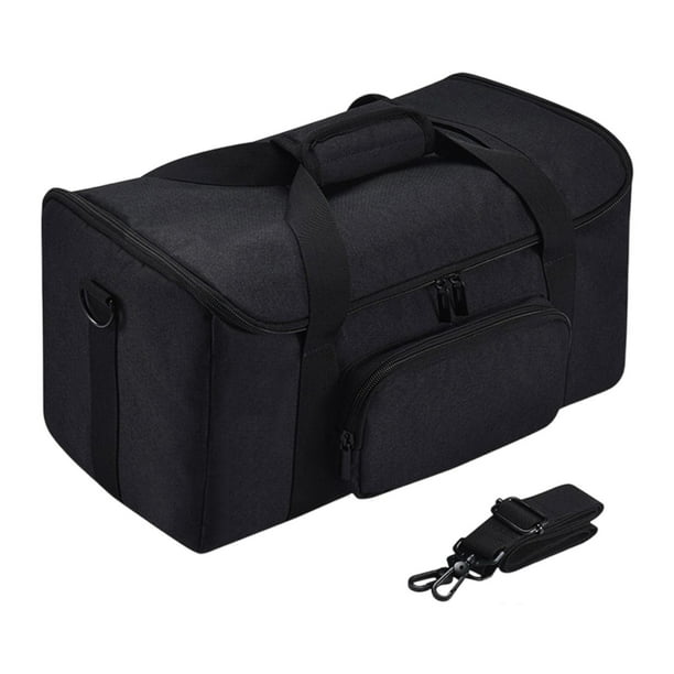 Estuche de transporte para altavoces, estuche portátil para altavoces, organizador protector con cremallera multifuncional,