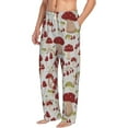 thumbnail image 2 of Balery Men'S Mushroom Pants,Sleepwear Pants,Pajama Pants,Pj Bottoms Drawstring And Pockets-Large, 2 of 9