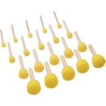 thumbnail image 1 of 20 Piece Kids Foam Round Paint Brush Set Round Foam Paint Brushes 4 Sizes, 1 of 4