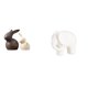 thumbnail image 1 of Estatua de cerámica,Juego de estatuas de cerámica para decoración de mesa de oficina en casa,Figuras para TV,decoración,bodas,manualidades,regalos,Figura de elefante,Estatua de, 1 of 8