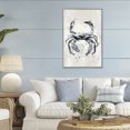 thumbnail image 2 of Stupell Industries Neutral Crab Kingdom Gray Framed Giclee Art design by Ramona Murdock, 30 x 20, 2 of 8