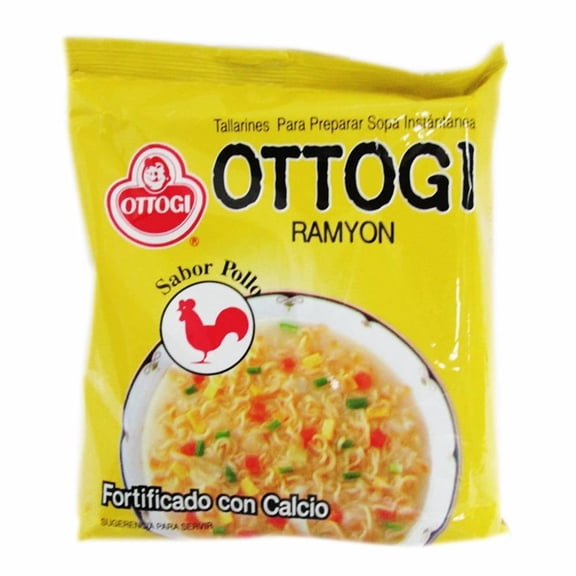 Tallarines instantáneos Ottogi sabor pollo 120 g
