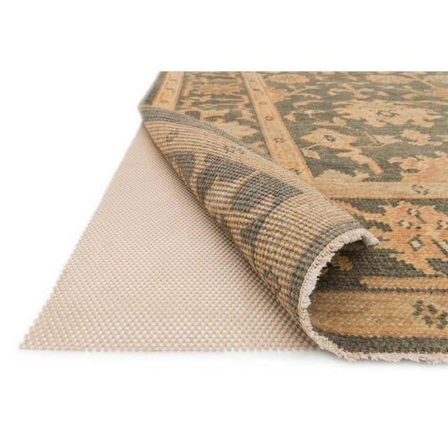 Loloi 2' x 4' Premium Grip Rubber Rug Pad in Beige