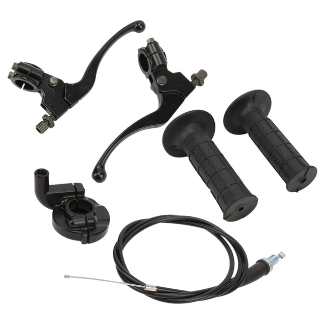 Juego De Cables De Acelerador De Palanca De Embrague De Freno, Accesorios De Mini Bicicleta De aleación De Aluminio De Goma Para Moto De Cross De 4 Tiempos De 250cc