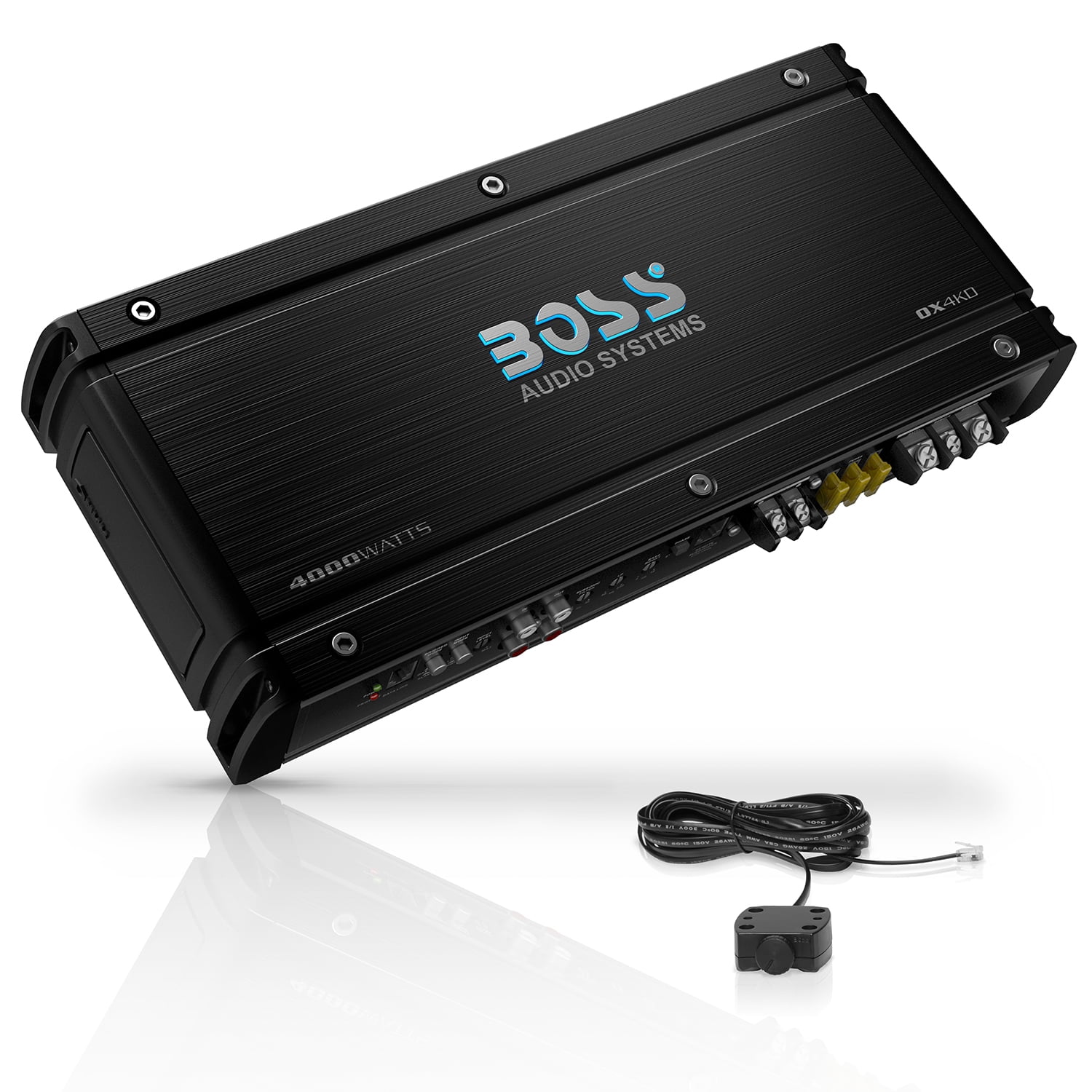 Digital MOSFET Power Supply 1 Ohm Stable BOSS Audio OX4KD Class D Car Amplifier Monoblock 4000 Watts