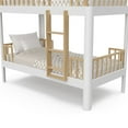 thumbnail image 4 of Storkcraft Next Santos Twin over Twin Bunk Bed, White with Natural, 4 of 6