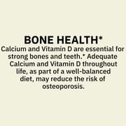 Spring Valley Rapid-Release Calcium Dietary Supplement, Softgel Capsules, Bone Health, 600 mg, 120 Count