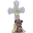 thumbnail image 4 of Precious Moments 203104 Croix en Résine Jésus m'Aime Ours, 4 of 5