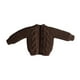 thumbnail image 2 of Ropa para muñecas a escala 1/12, accesorios para muñecas, cárdigan resistente e informal, ropa para vestir en miniatura para figuras de acción de 6 Marrón, 2 of 8