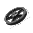 thumbnail image 2 of DEEPCRAFF 2Pcs Black Nylon Sliding Door Wheel for Stable Sliding in Agricultural Use and Garage Settings, 2 of 7