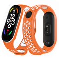 thumbnail image 1 of Correas de reloj deportivo para Xiaomi Mi Band, pulsera inteligente de silicona con NFC, para modelos 3, 4 y 5, 7 y 6, 1 of 4