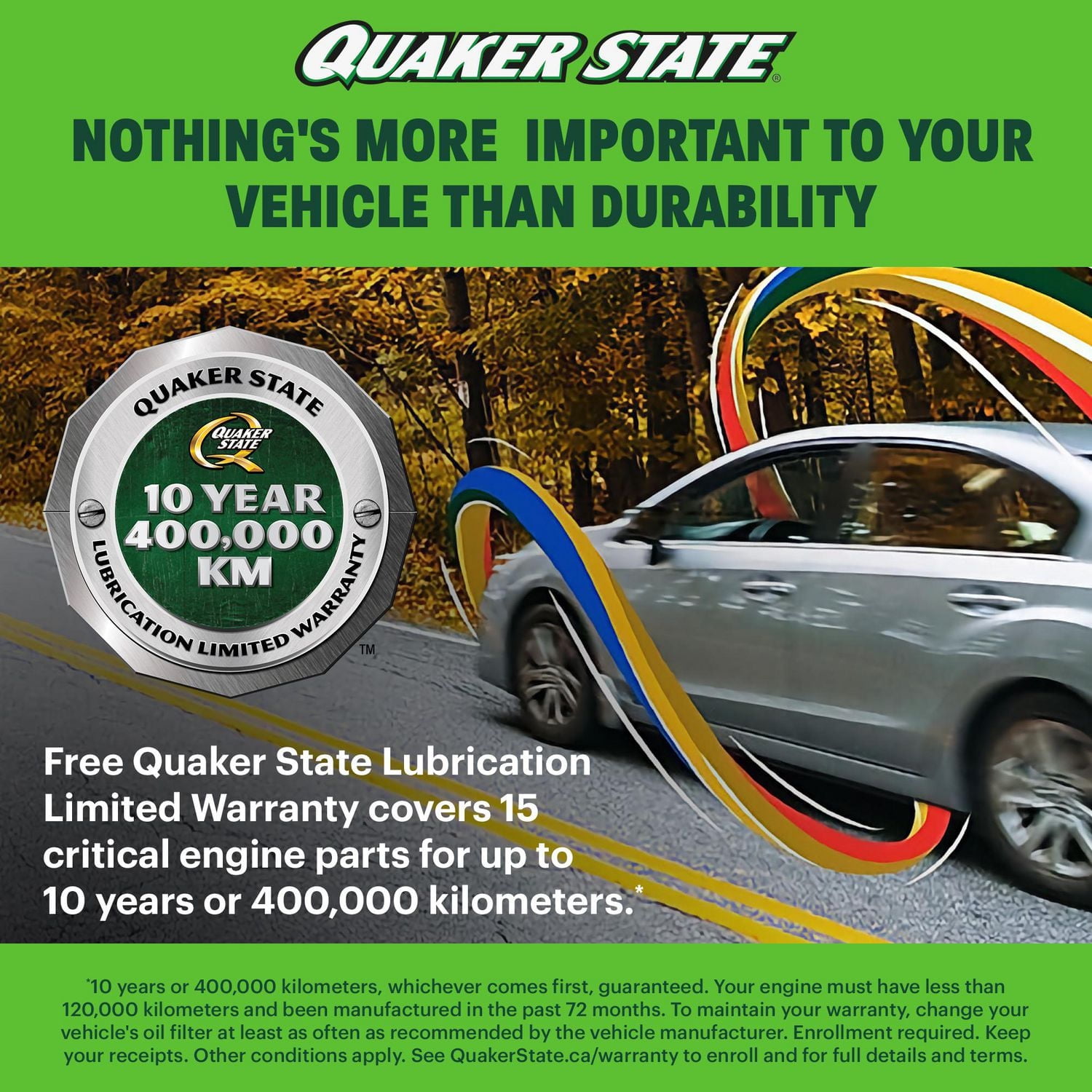 Quaker State Euro L Full Synthetic SAE 5W-30 Motor Oil 5L