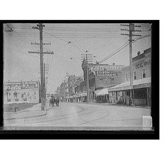 Historic Print, Twenty-eighth St., Newport News, Va., 16" x 20"