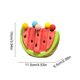 thumbnail image 3 of Tenedor de sandía para frutas, tenedor de postre de acero inoxidable • Mango de cerámica roja • Pico reutilizable para snacks de 11,5 cm • Rascador higiénico para frutas en fiestas en casa Picnics, 3 of 6