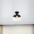 thumbnail image 3 of D308M-SF-MB Designers Fountain Rey - 1 Light Semi-Flush Mount -10.25 Inch Tall and 13 Inch Wide-Matte Black Finish, 3 of 8