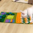 thumbnail image 2 of ZHAOCHENG Estera para olfatear para perros multicolor Estera de entrenamiento para mascotas Estera para olfatear perros Tren Sentido del olfato Juguete de alimentación lenta B Estera para olfatear per, 2 of 5
