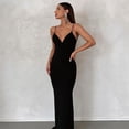 thumbnail image 4 of PUYEEJJ Vestidos for Mujer 2023 Trabajo Casual Manga Larga Con Cinturón Fiesta Bodycon Vaina Lápiz Vestido, 4 of 5
