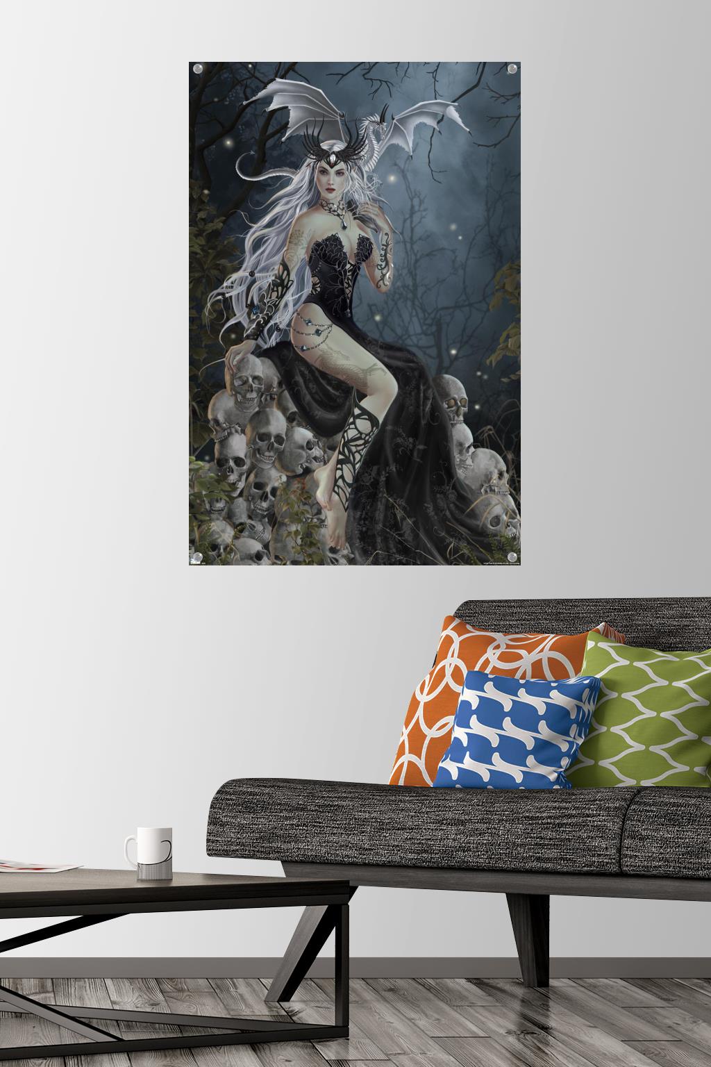 Nene Thomas - Mad Queen Wall Poster with Pushpins, 22.375" x 34"